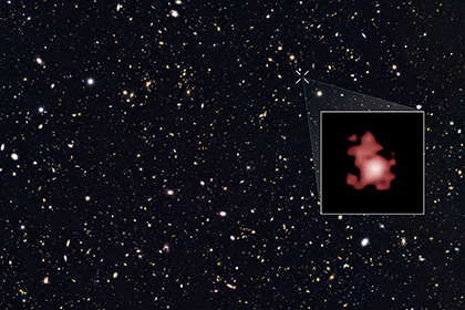 Местоположение галактики GN-z11