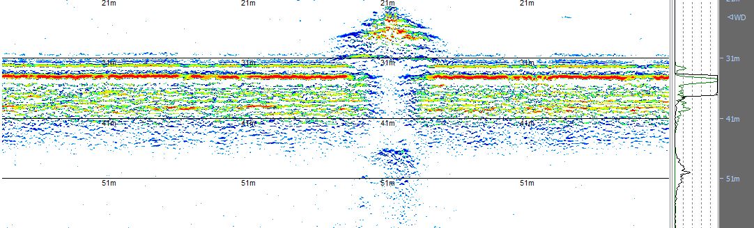 разрез осадочных отложений