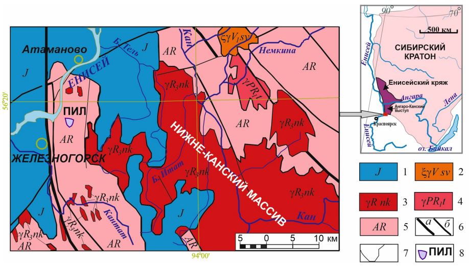 район создания подземной исследовательской лаборатории