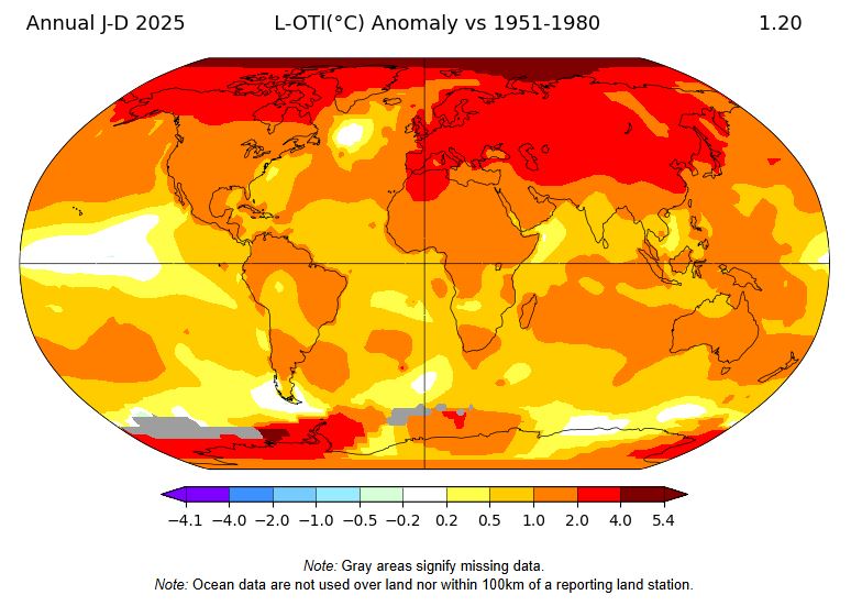 Аномалии температуры поверхности