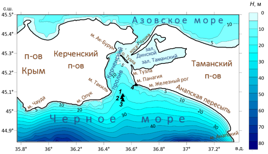 Батиметрическая карта