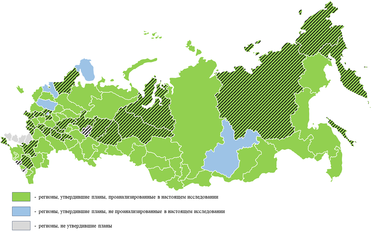 карта России