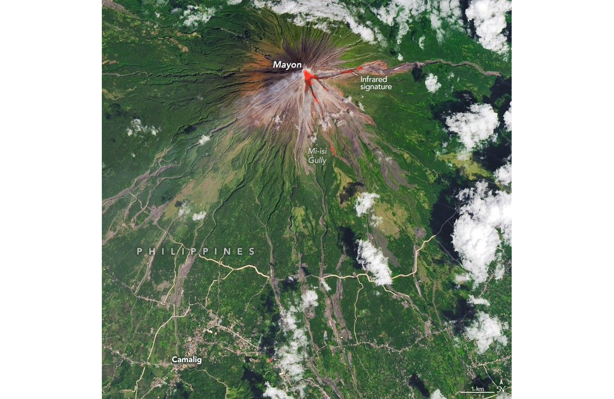 вулкан Майон
