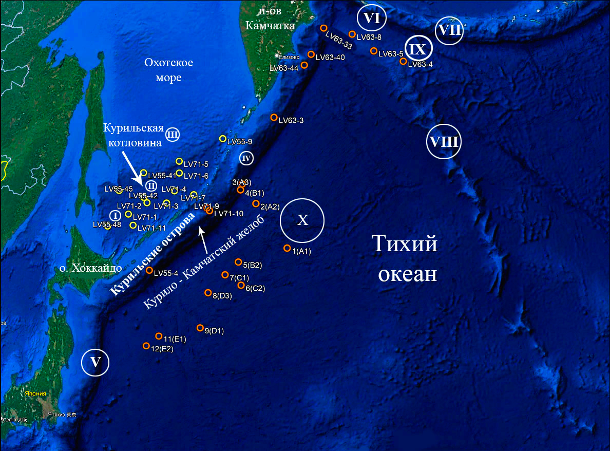 карта района исследования