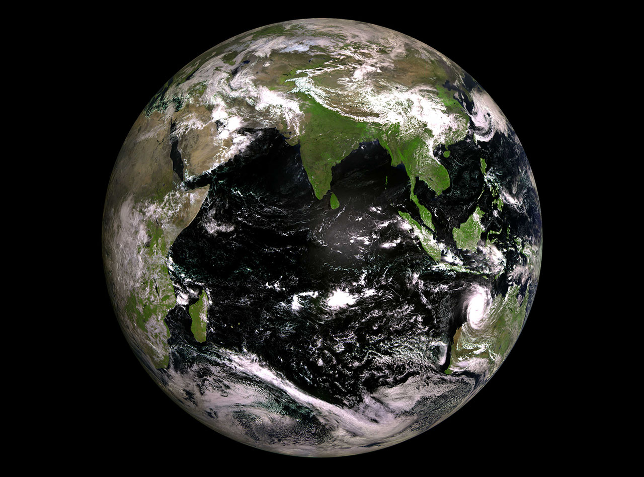 снимок Земли